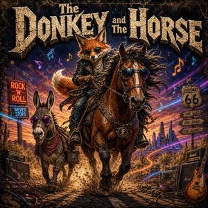 The Donkey And The Horse