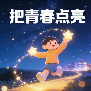 把青春点亮