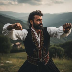 Narnari Georgian Traditional Kavkaz Lezginka Dance