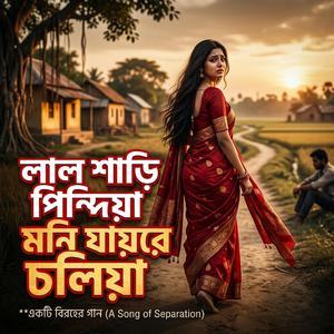 লাল শাড়ি পিন্দিয়া মনি যায়রে চলিয়া