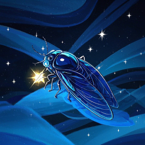 蝉鸣声催眠曲：草地、星河、温暖