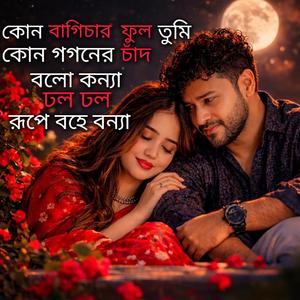 কোন বাগিচার ফুল তুমি কোন গগনের চাঁদ বলো কন্যা ঢলো ঢলো রূপে বহে বন্যা