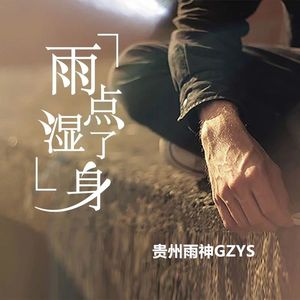 雨点湿了身