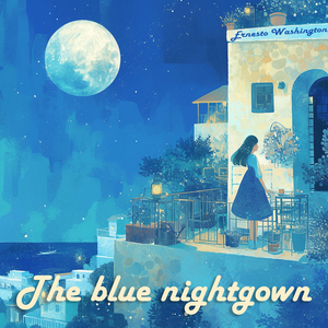 The blue nightgown