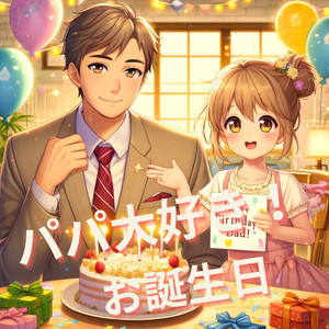 パパ大好きハッピーバースデー