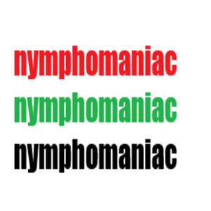 Nymphomaniac She XXX