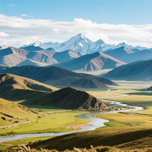 高原的清晨微光MorningLight on the Plateau