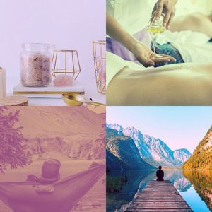 抚慰的水疗护理回忆