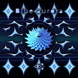 Blue aurora