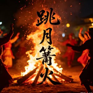 跳月篝火