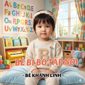 Bé bi bô tập nói