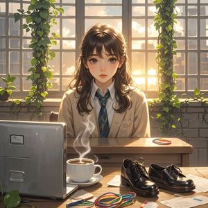 皮筋与格子间-独梦