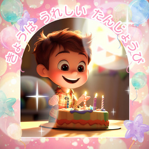 きょうはうれしい たんじょうび