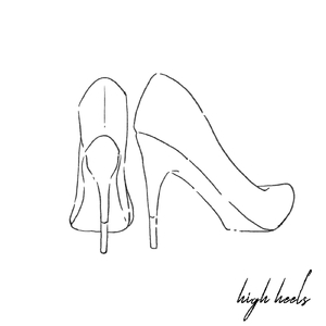 high heels