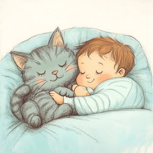 温柔轻嘘声+子宫羊水声（小宝宝安抚助眠）