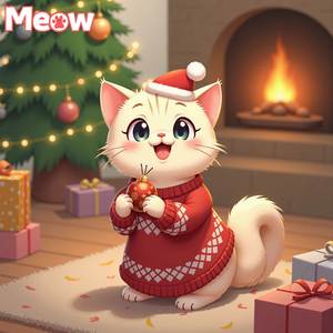 Christmas Cat Music – Peaceful Sounds for Restful Sleep