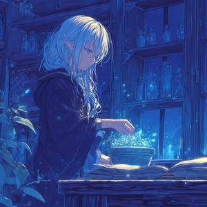 Old Grimoire and Sleeping Potion