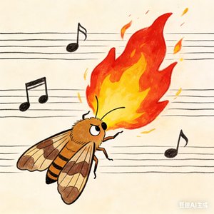 扑火的飞蛾