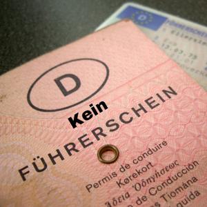 Kein Führerschein
