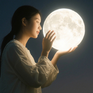 月洒温柔