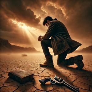 Last Prayer in a Burning Town