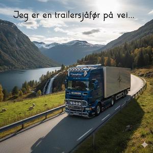 Jeg er en trailersjåfør på vei..