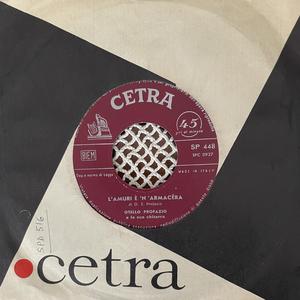 L'amuri è 'n 'armacêra