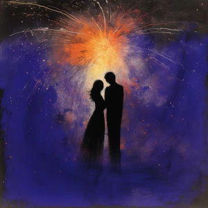 灵魂相拥背后是烟火