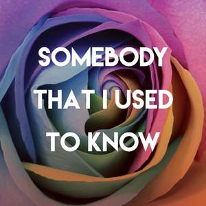 Somebody That I Used to Know