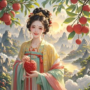 荔枝红妃子笑