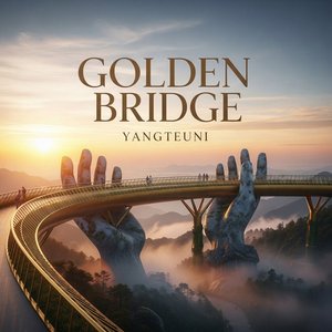 Golden Bridge in the Clouds