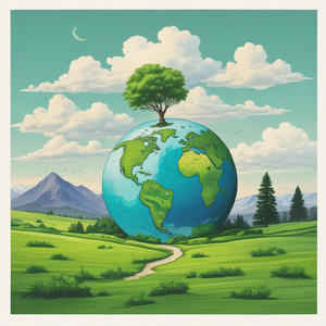 綠色守望：地球之歌 by @comicalguitar961