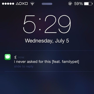 I Never Asked For This