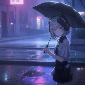 ネオンの川を流れる記憶