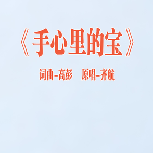 齐航《手心里的宝》 伴奏版