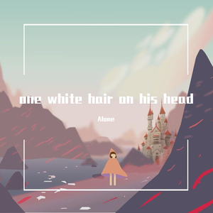 one white hair on his head