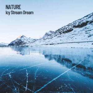 Stream Moving Through Ice