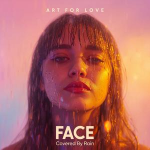 Face Covered By Rain