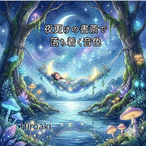 静かな湖で漂う音色