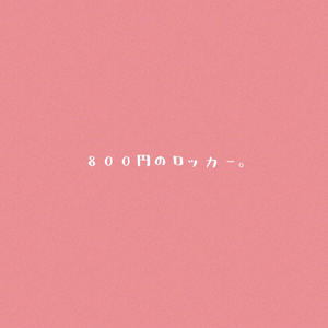 800円のロッカー。