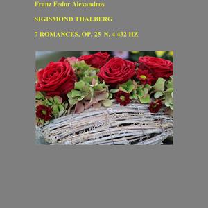 Sigismond Thalberg, 7 Romances, Op. 25 N. 4 432 Hz