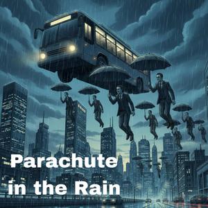 Parachute in the rain