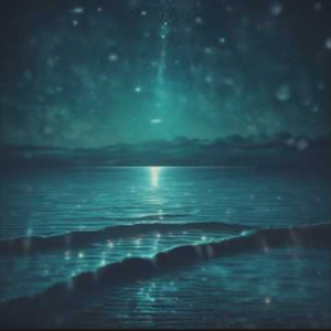 雨滴与湖面的爱恋