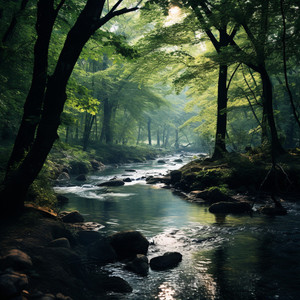 Yoga's Flow by Tranquil Waters