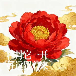 牡丹它一开好运跟着来