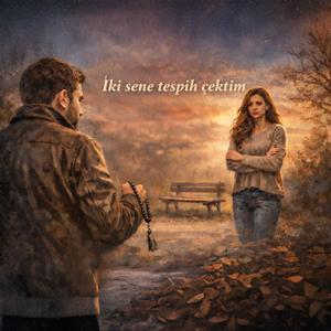 İki sene tespih çektim