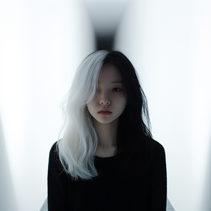 她。