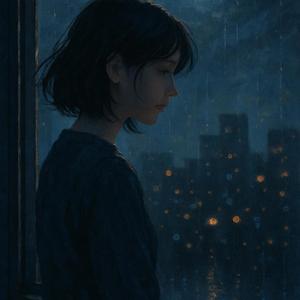 夜風にほどけた声