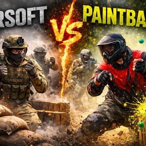 AIRSOFT VS PAINTBALL