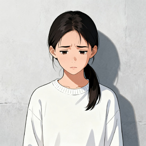 心事藏眉间